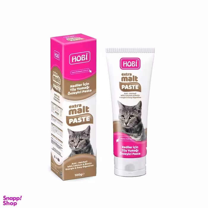 خمیر مالت گربه هوبی مدل extra وزن 100 گرم