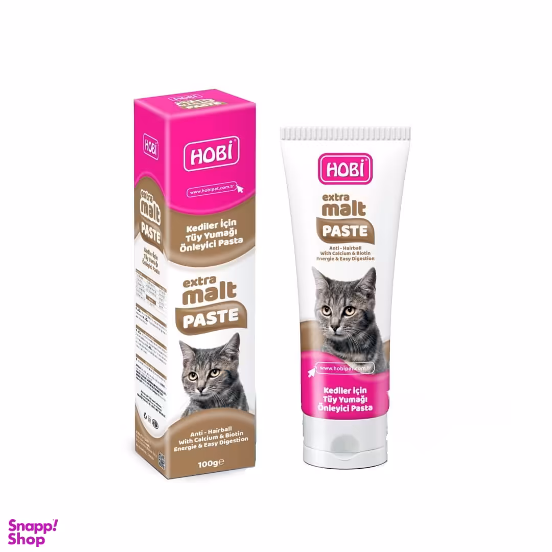 خمیر مالت گربه هوبی مدل extra وزن 100 گرم