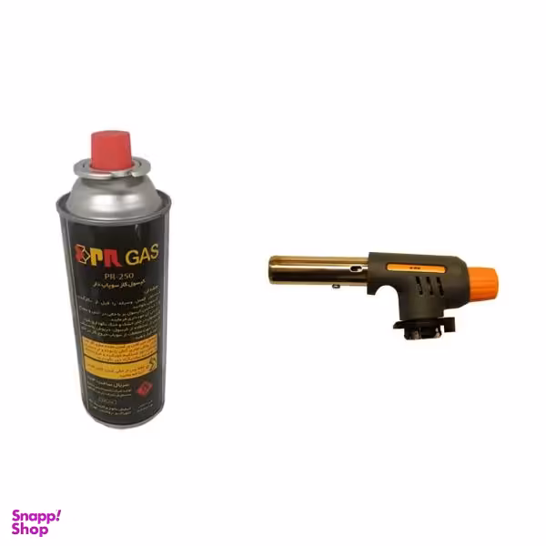 سرپیک شعله افکن پی آر مدل NS--100 به همراه کپسول گاز