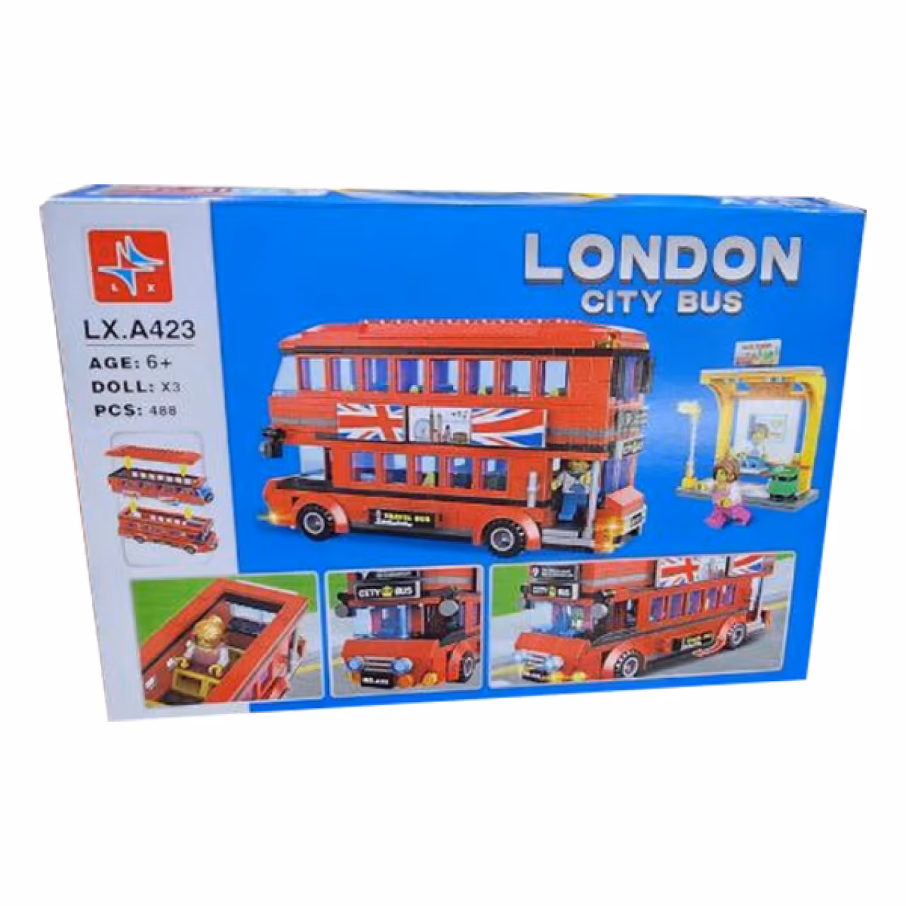 ساختنی مدل London City Bus کد 423