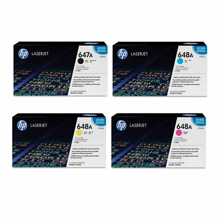 پک کارتریج اچ پی 647A-648A