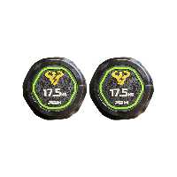 دمبل گرد استوپ دار 17.5 کیلوگرمی PSH بسته دو عددی