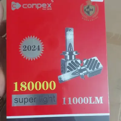 هدلایت 360 light conpex  H4 اصلی و پلمپ با گارانتی 9 ماهه 360لایت کانپکس رادیات دار  