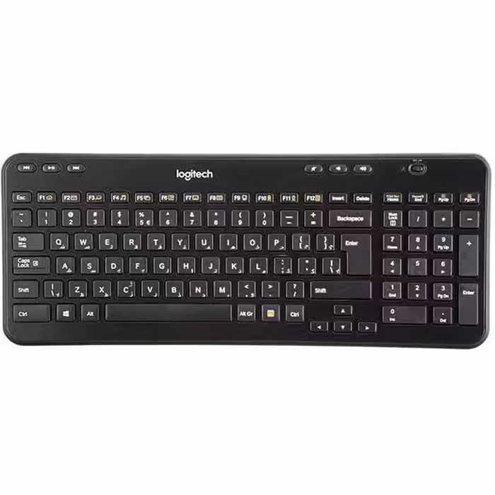 خرید کیبورد لاجیتک K360 با حروف فارسی Keyboard Logitech با بهترین قیمت