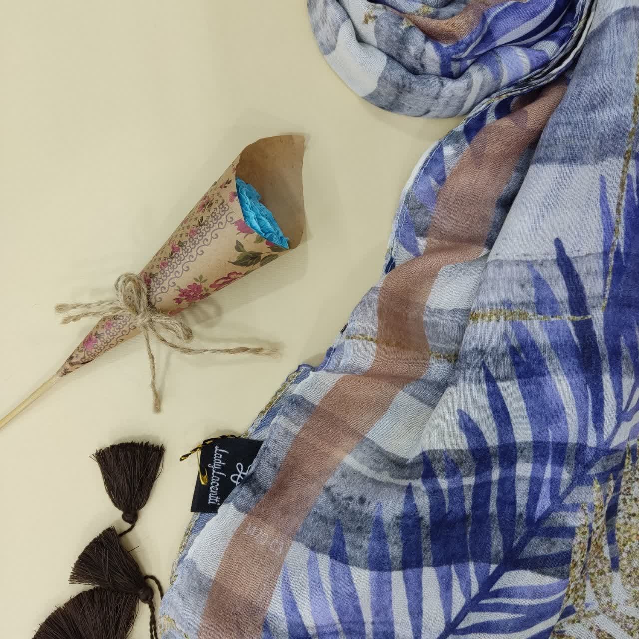 شال نخی    منگوله دار 