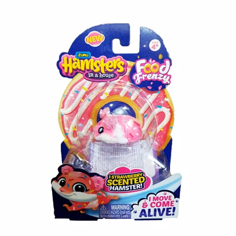 اسباب بازی همستر زورو صورتی zuru hamster  کد 5125