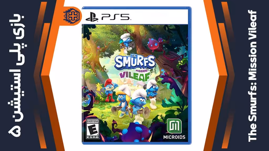 دیسک بازی The Smurfs: Mission Vileaf – مخصوص PS5