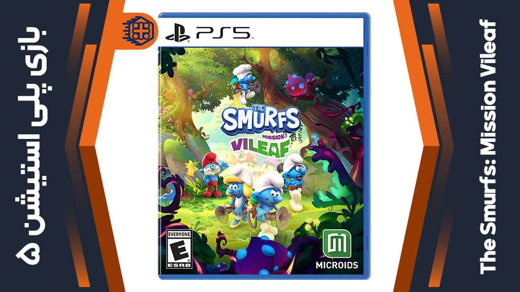 دیسک بازی The Smurfs: Mission Vileaf – مخصوص PS5