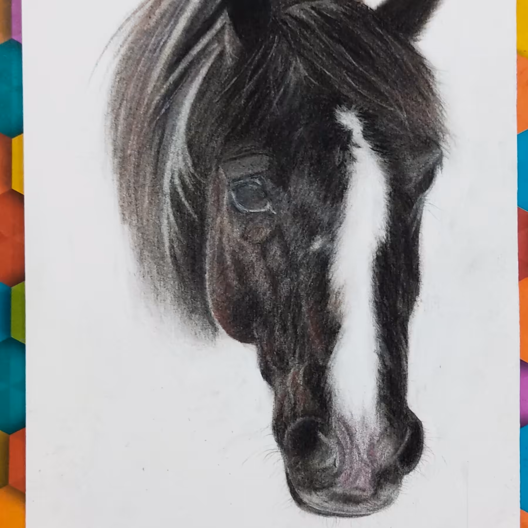 طراحی تابلو سیاه قلم،طراحی چهره