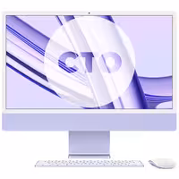 آی مک 24 اینچ M3 کاستوم پردازنده 8core - 10core حافظه رم 24 گیگابایت ظرفیت 256 گیگابایت SSD بنفش Z19P0001Q - Hiapple.ir