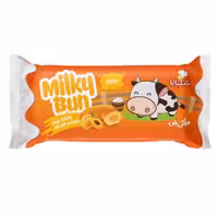 کیک کرمدار میلکی بان با طعم زردآلو شیبابا- 50 گرم بسته 12 عددی