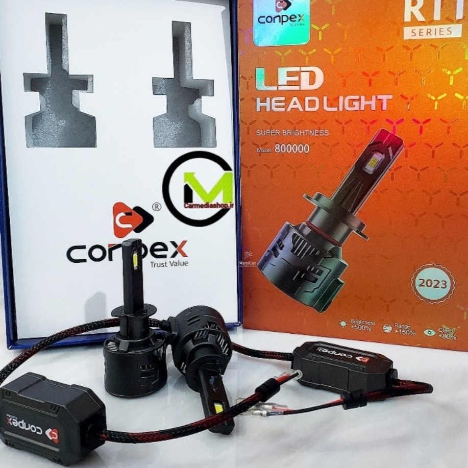 هدلایت R11 conpex H4 دو کنتاکت مدل 300000 محصول 2012 