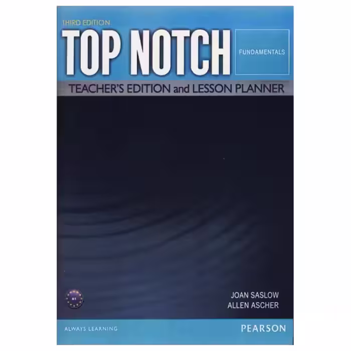 Top notch Fundamentals Third Edition Teachers book کتاب