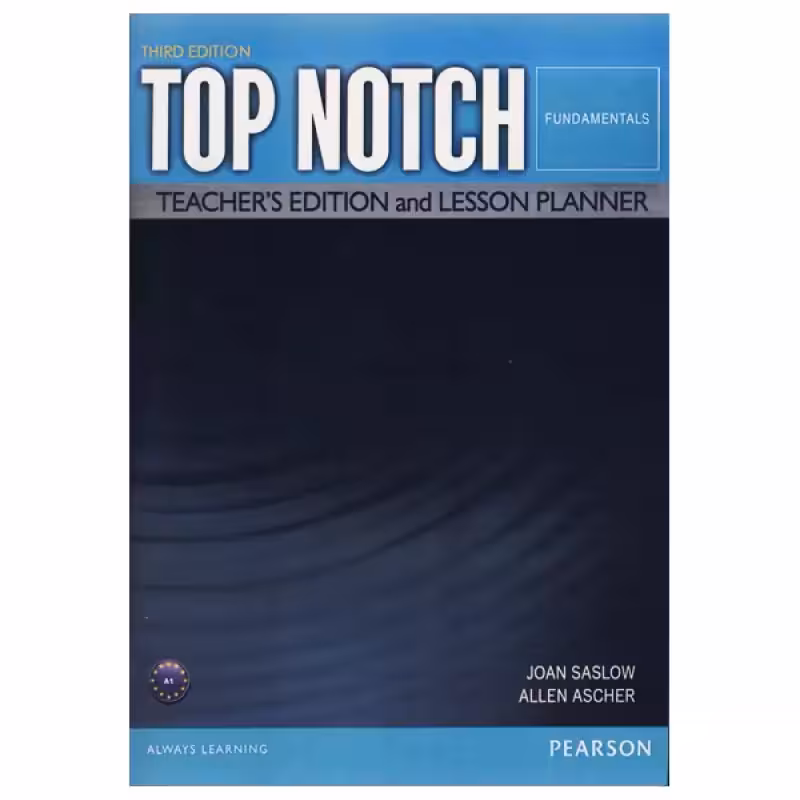 Top notch Fundamentals Third Edition Teachers book کتاب
