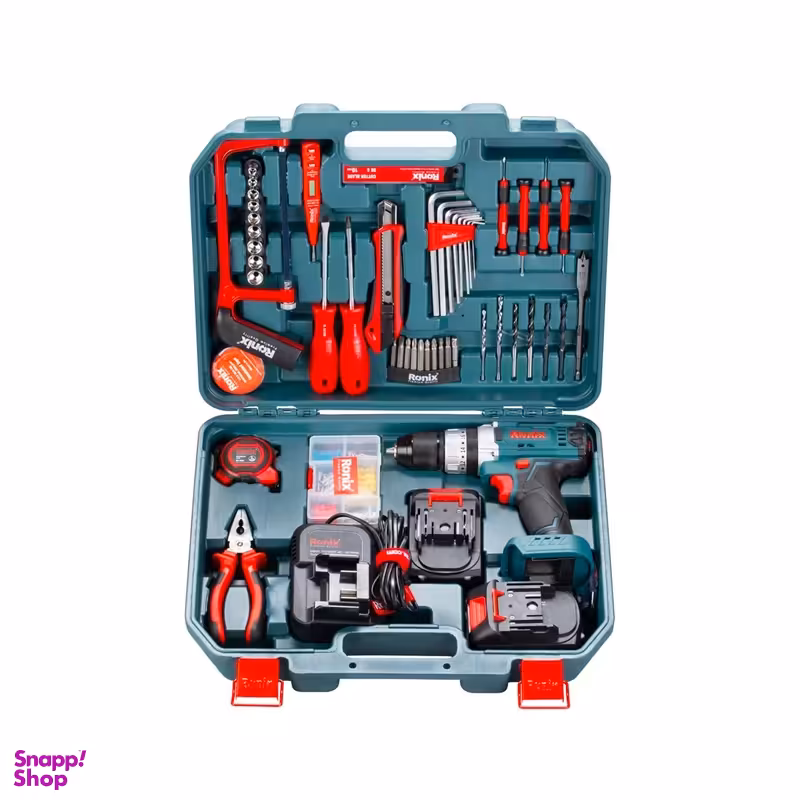 ست دریل چکشی رونیکس مدل RS-8620 مجموعه 53 عددی