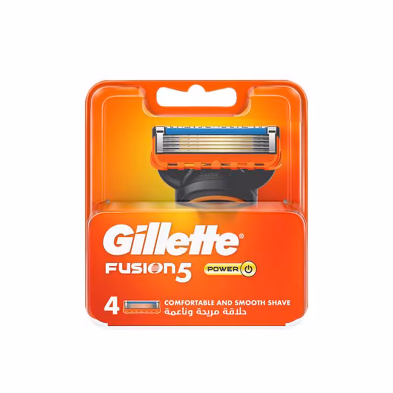 تیغ یدک ژیلت مدل فیوژن پاور بسته 4عددی