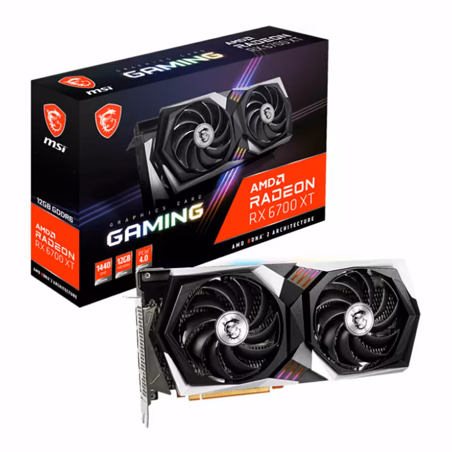 کارت گرافیک ام اس آی Radeon RX 6700 XT GAMING 12G