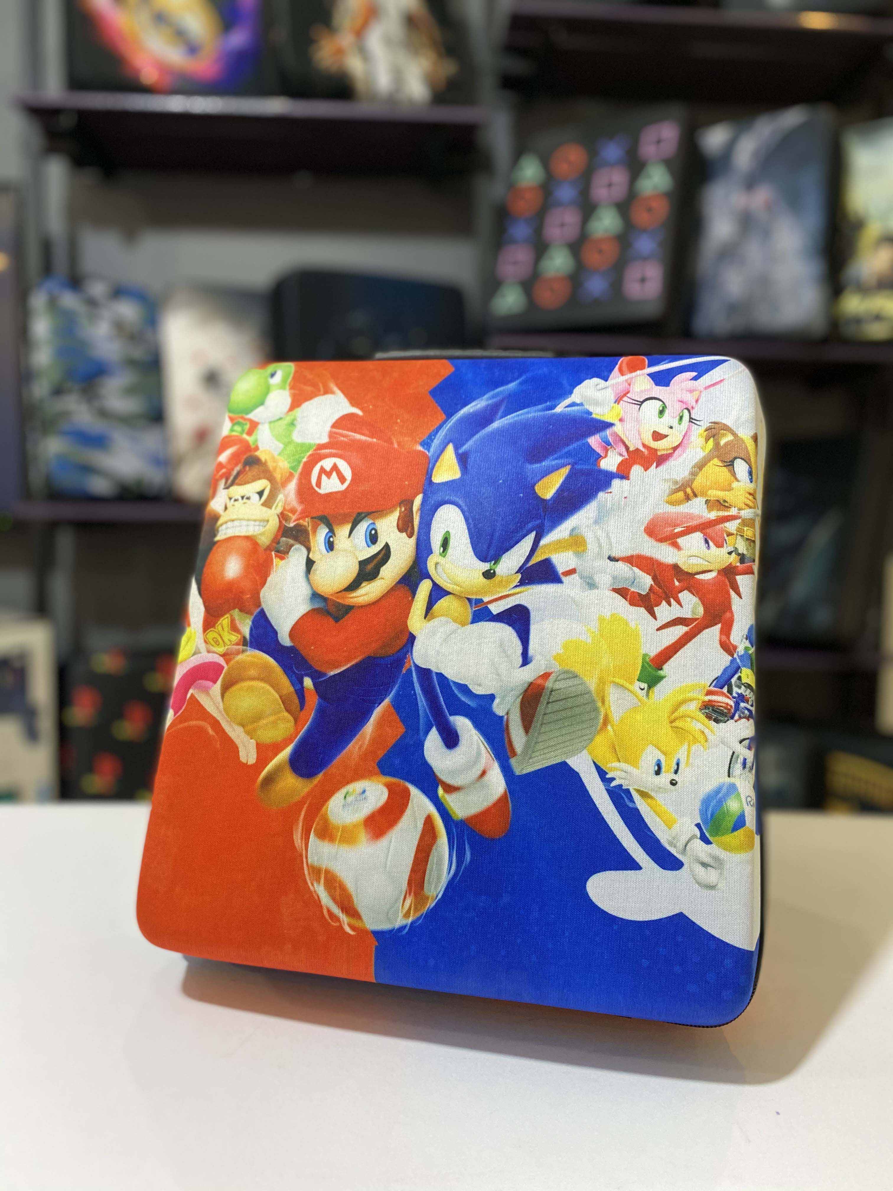 کیف ضدضربه طرح Hard Case Mario-Sonic
