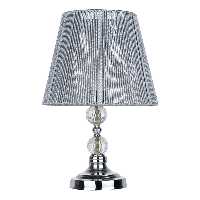 آباژور رومیزی مدل 2گوی کریستالی مکرومه