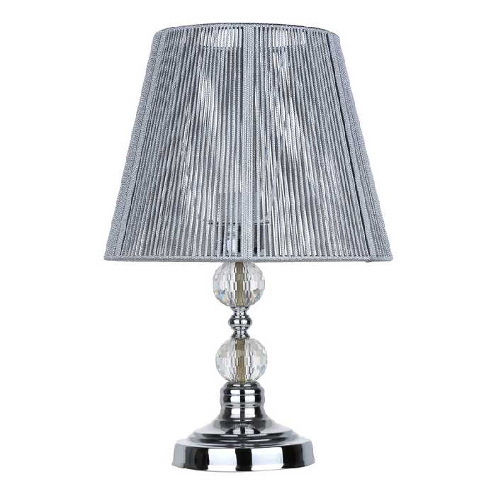 آباژور رومیزی مدل 2گوی کریستالی مکرومه