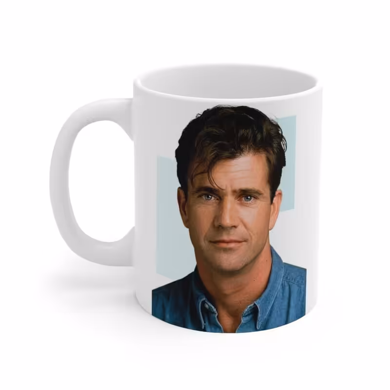ماگ طرح مل گیبسون Mel Gibson مدل NM1966