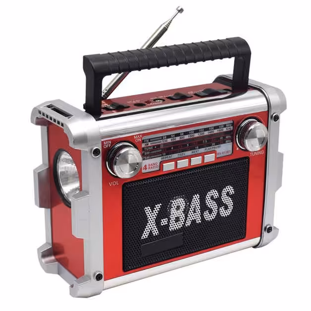 رادیو اسپیکر بلوتوثی قابل حمل مدل X-BASS 615bt
