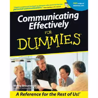 کتاب زبان اصلی Communicating Effectively For Dummies اثر Marty Brounstein