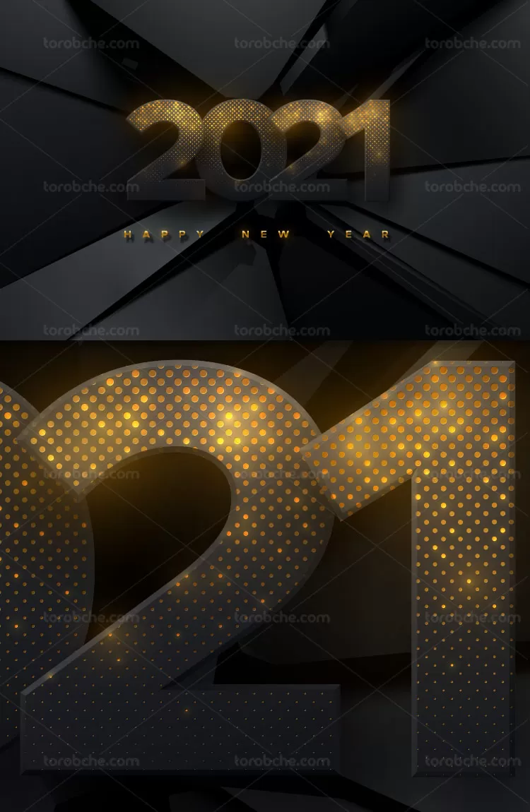 وکتور لوگو 2021 مشکی | گرافیک با طعم تربچه