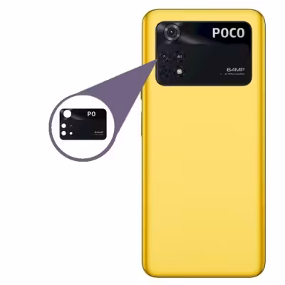 شیشه لنز دوربین گوشی شیائومی  Xiaomi Poco M4 Pro 4G