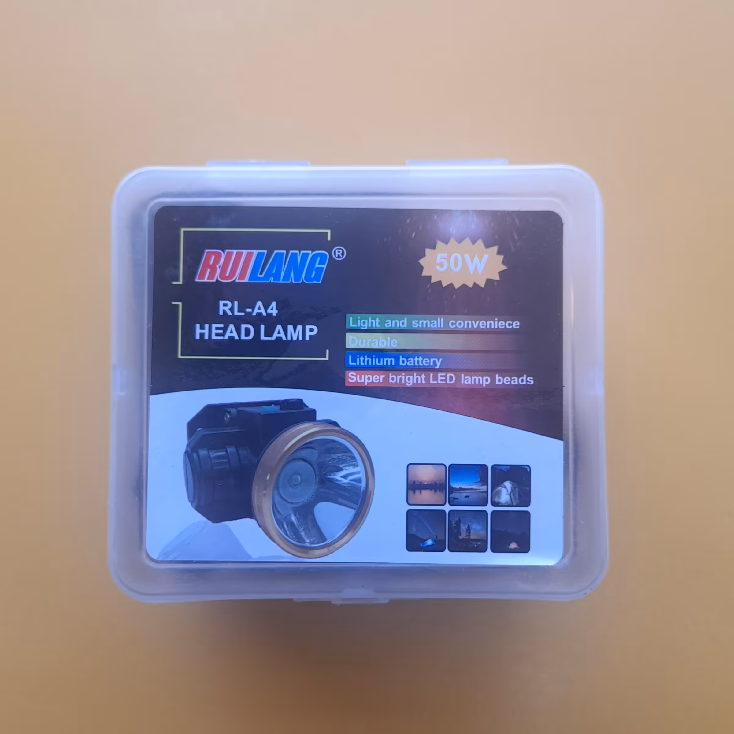 باطری پیشانی قابل شارژ  RUILANG مدل RL-A4