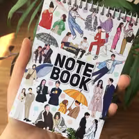 دفترچه طرح سریال های سال 2022-2023 60 برگ آشش notebook 