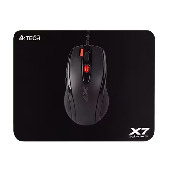 مشخصات قیمت و خرید باندل موس و پد موس گیمینگ ای فورتک مدل A4TECH X7120