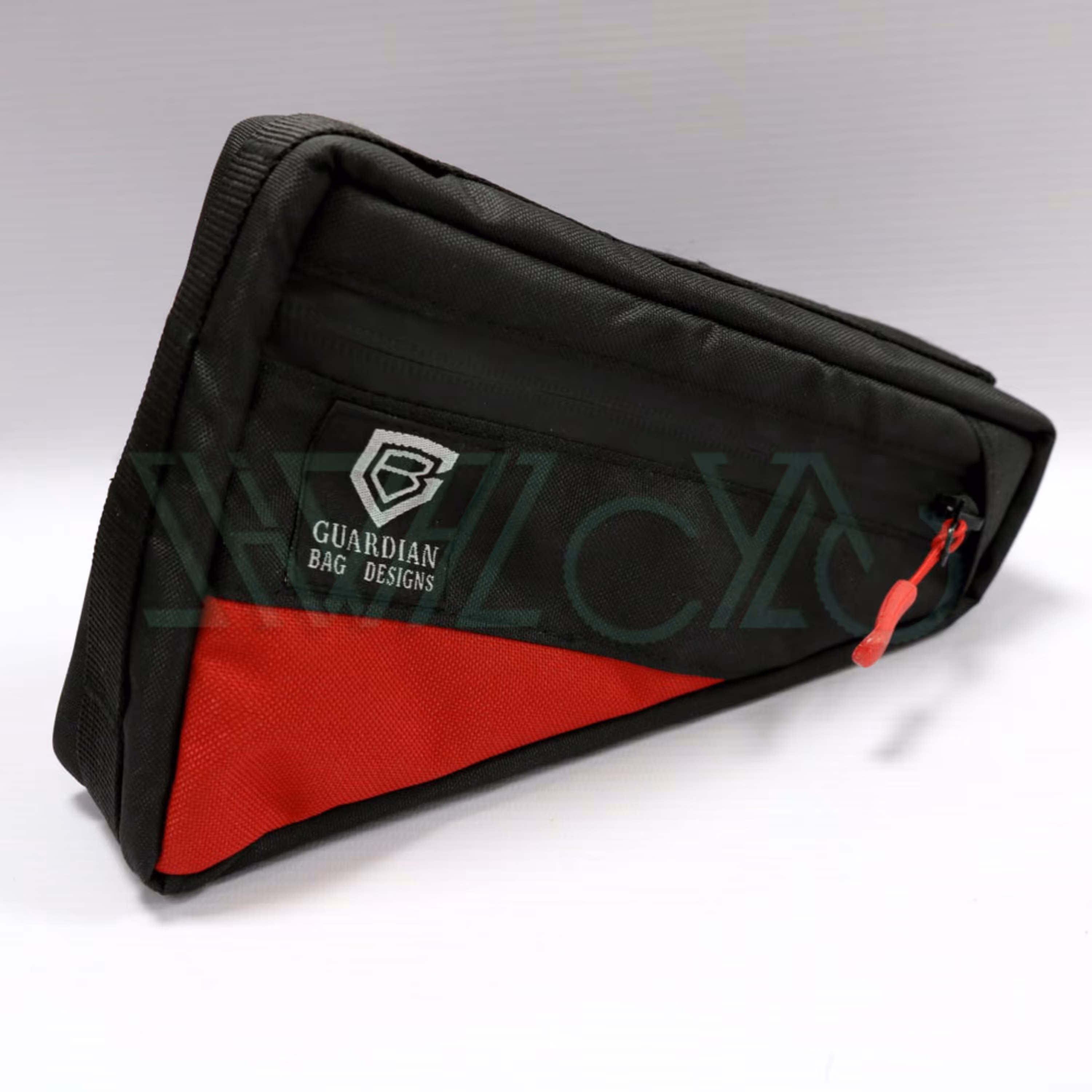 کیف دوچرخه مثلثی زیر فریم تنه - قرمز- برزنتی