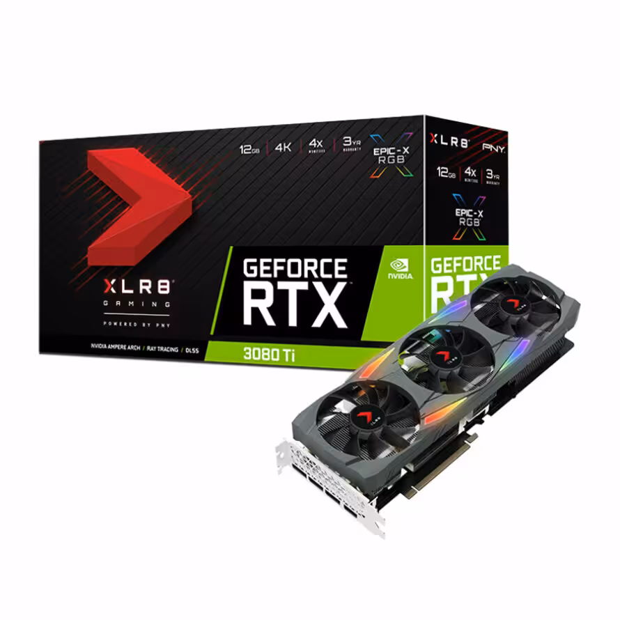 کارت گرافیک پی ان وای RTX 3080 Ti 12GB XLR8 Gaming UPRISING EPIC-X RGB