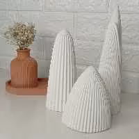 قالب سیلیکونی ست شیار دار  مناسب شمعسازی و سنگ مصنوعی