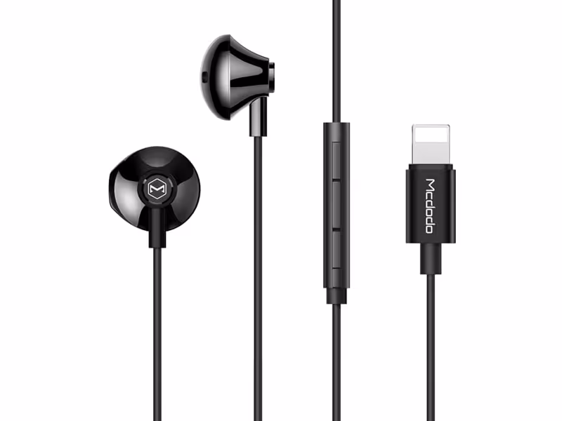هندزفری لایتنینگ مک دودو Mcdodo HP-6120 Lightning Earphone