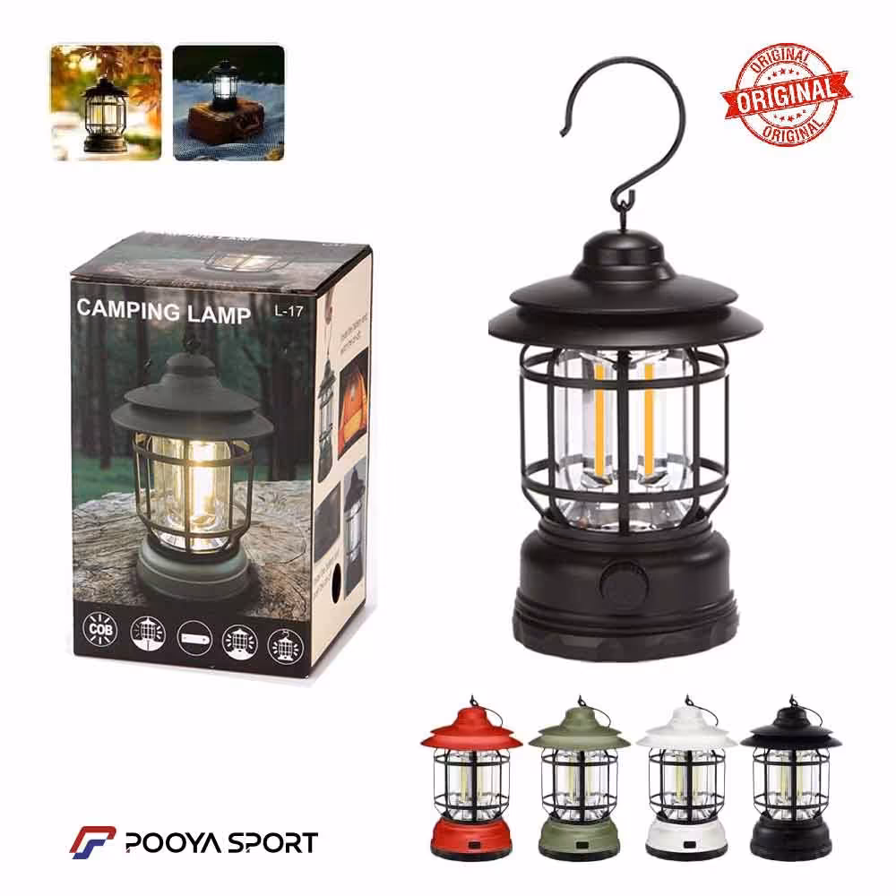 چراغ روشنایی کمپ و مسافرتی قابل حمل ضد ضربه و ضد آب Camping اصل