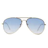 عینک آفتابی خلبانی مردانه و زنانه رین بی (رنگ آبی هایلایت)