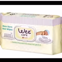 دستمال مرطوب 63 برگ برند وی کر 