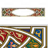 وکتور طرح فریم و حاشیه تذهیب عربی - گرافیک با طعم تربچه