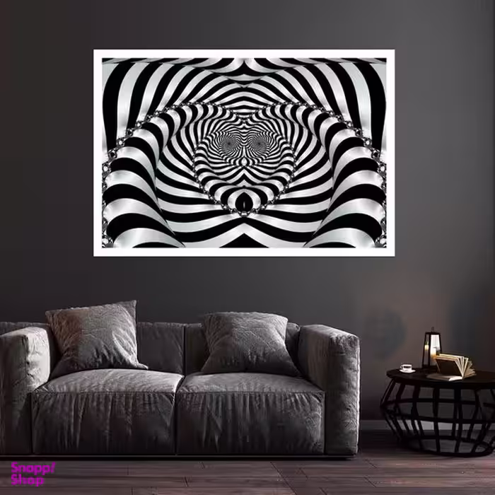 تابلو بکلیت طرح نقاشی سه بعدی مدل قاب شاسی W-s9967