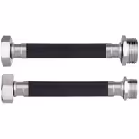 شیلنگ گاز منجیددار پکیج یک سر مهره یک سر دنده