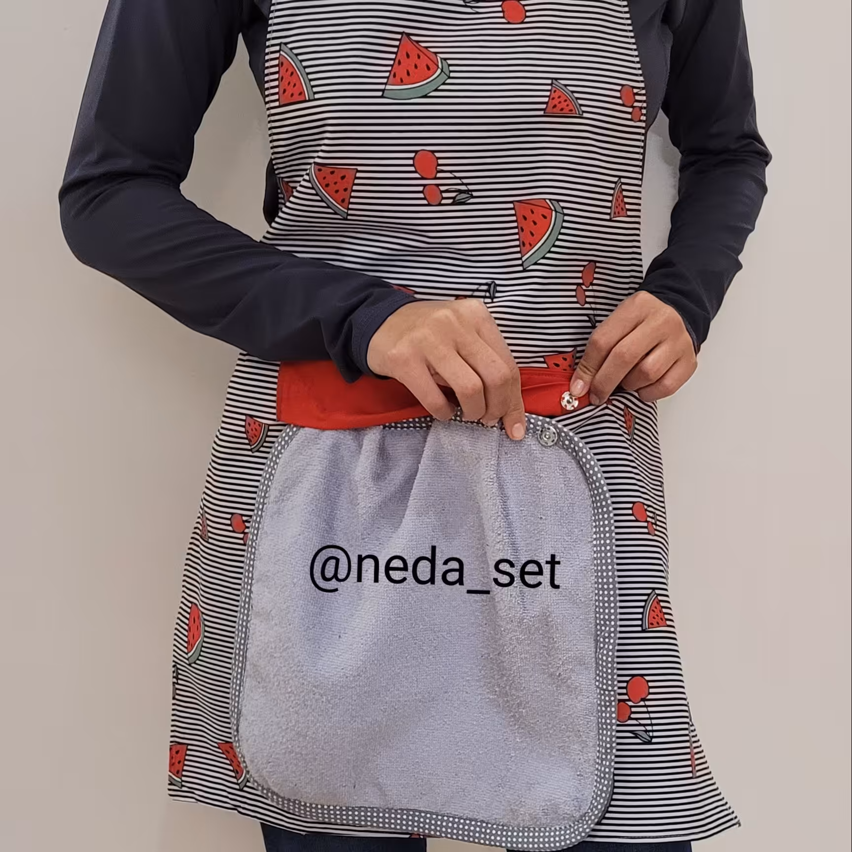 پیشبند حوله دار