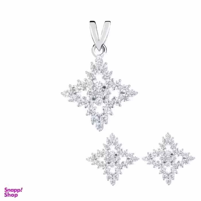 نیم ست نقره اقلیمه کد NN321