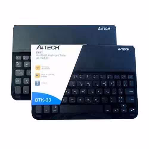 کیبورد بلوتوث ای فورتک مدل BTK-03 مناسب برای آیپد ایر