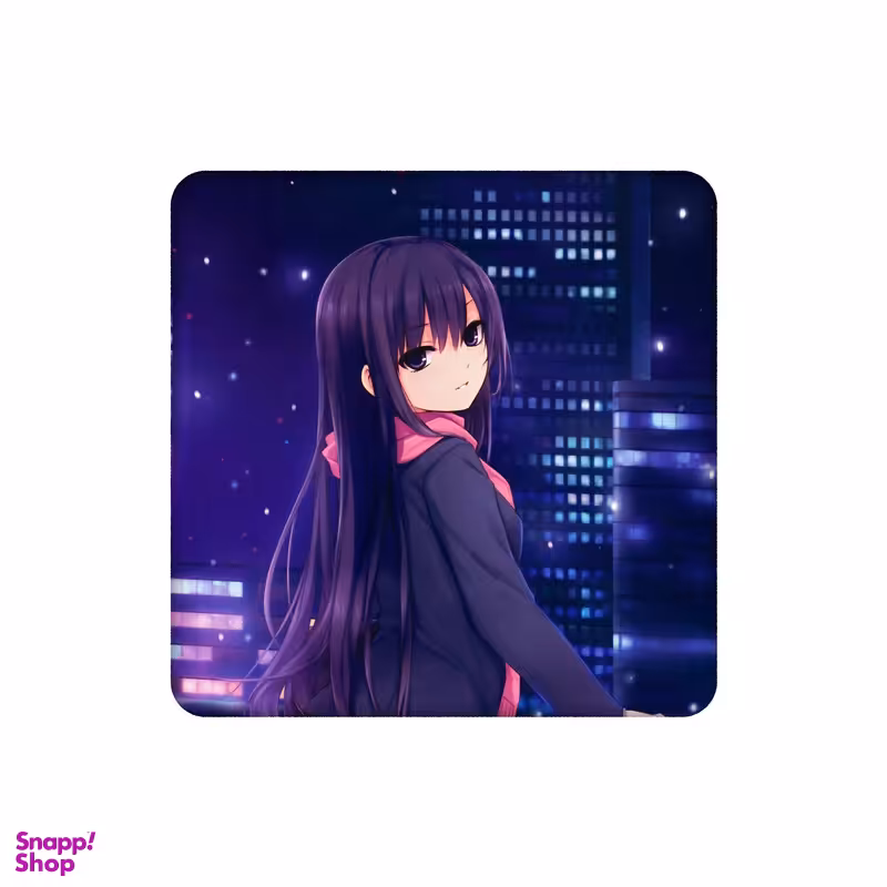 زیرلیوانی طرح انیمه دختر کد 5161699