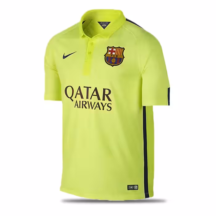 پیراهن کلاسیک دوم بارسلونا 2014-2015