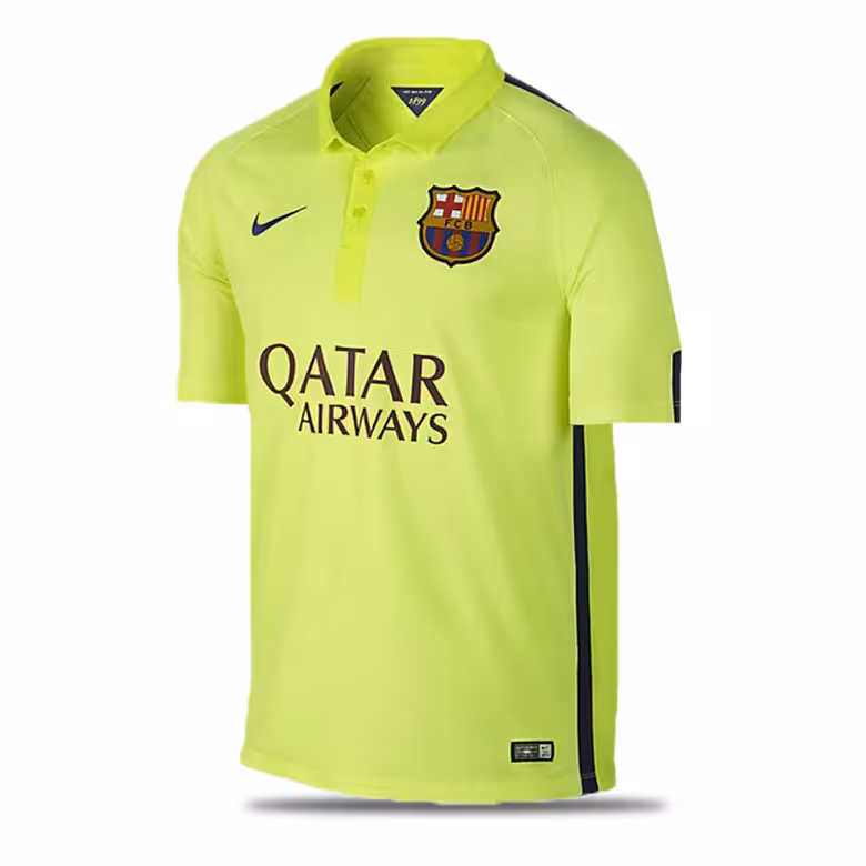پیراهن کلاسیک دوم بارسلونا 2014-2015
