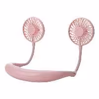 پنکه گردنی شارژی دارای LED و سه دور تند، متوسط و کند