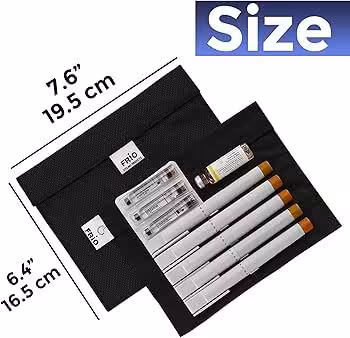 کیف خنک نگهدارنده انسولین 5 قلم فریو